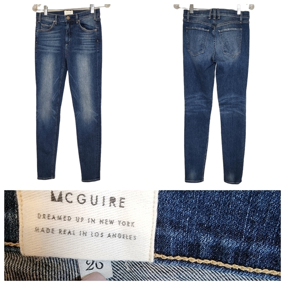 Mcguire tapered skinny jeans size 26